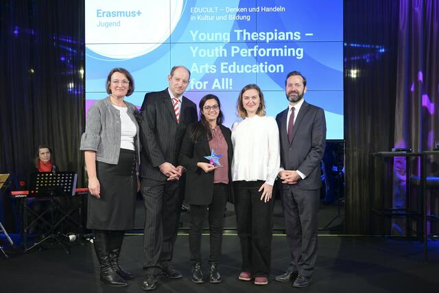 Preis für das Projekt Jugend: "Young Thespians" | Foto: OeAD/Hörmandinger 