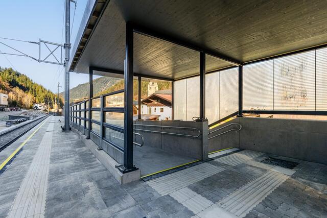 Der Bahnhof ist jetzt möglichst barrierefrei. | Foto: ÖBB Marktl Photography