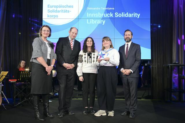 Solidarität hochgeschrieben: Innsbruck Solidarity Library | Foto: OeAD/Hörmandinger 