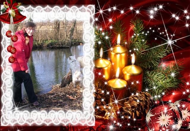 Advent, Advent, ein Lichtlein brennt! ... Eine besinnliche, gesunde und erfreuliche Adventzeit Euch allen!
 | Foto: © Silvia Plischek (Bearbeitung mit Viptalisman)