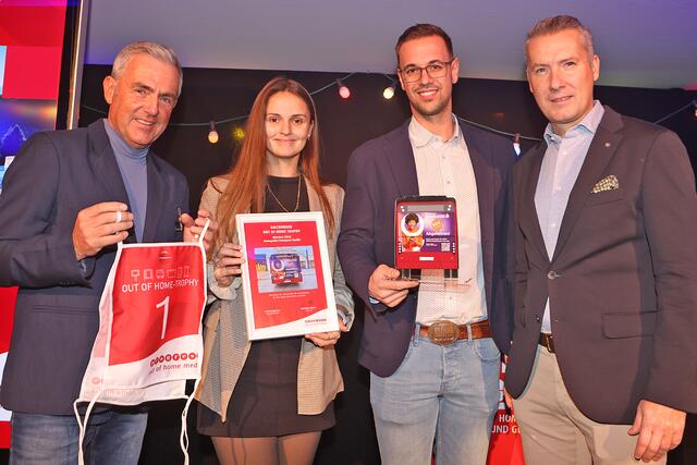 Mit dem Votingstart kann das Publikum für Kampagnen aus Vorarlberg, Tirol und Salzburg abstimmen. Die Kategorien der Progress-Out-of-Home-Jahrestrophy sind DOOH, Transport Media, City Light, analoge Großfläche, Salzburger Altstadtgaragen, Innovative & Ambient Media und Transport Media Oberösterreich. | Foto: Progress Werbung