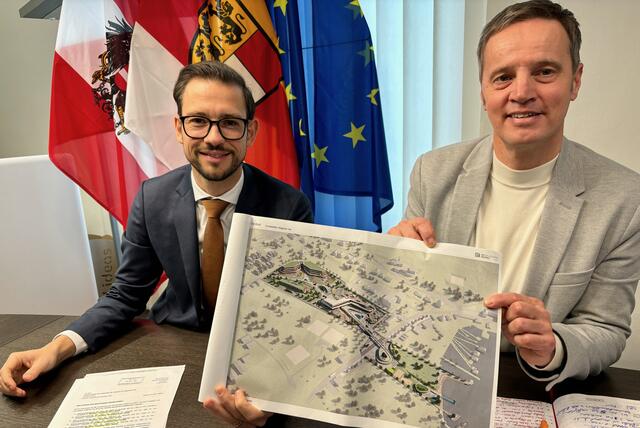 Tourismus- und Wirtschaftsreferent und Tourismusverband-Vorsitzender Andreas Kristan bevorzugen das Projekt am Ostufer und hoffen, dass sich die Gemeinde dafür entscheidet. | Foto: MeinBezirk