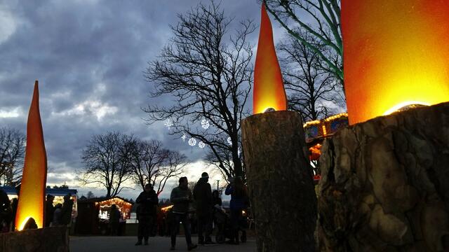 Alle Jahre wieder ein schönes Erlebnis in der Vorweihnachtszeit, der Advent am Neufelder See! ... Auf Wiedersehen! | Foto: © Silvia Plischek