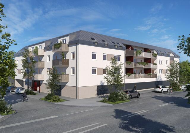 48 Wohnungen entstehen derzeit in Tulln. | Foto: Tullnbau