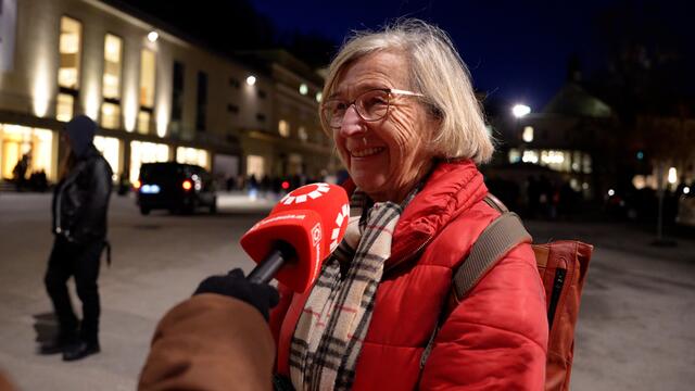 Roswitha stellt sich den Kampussen furchtlos.