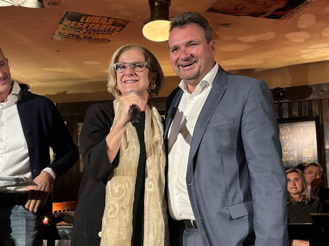 Landeshautfrau Johann Mikl-Leitner und Karl Schlögl | Foto: Marlene Trenker