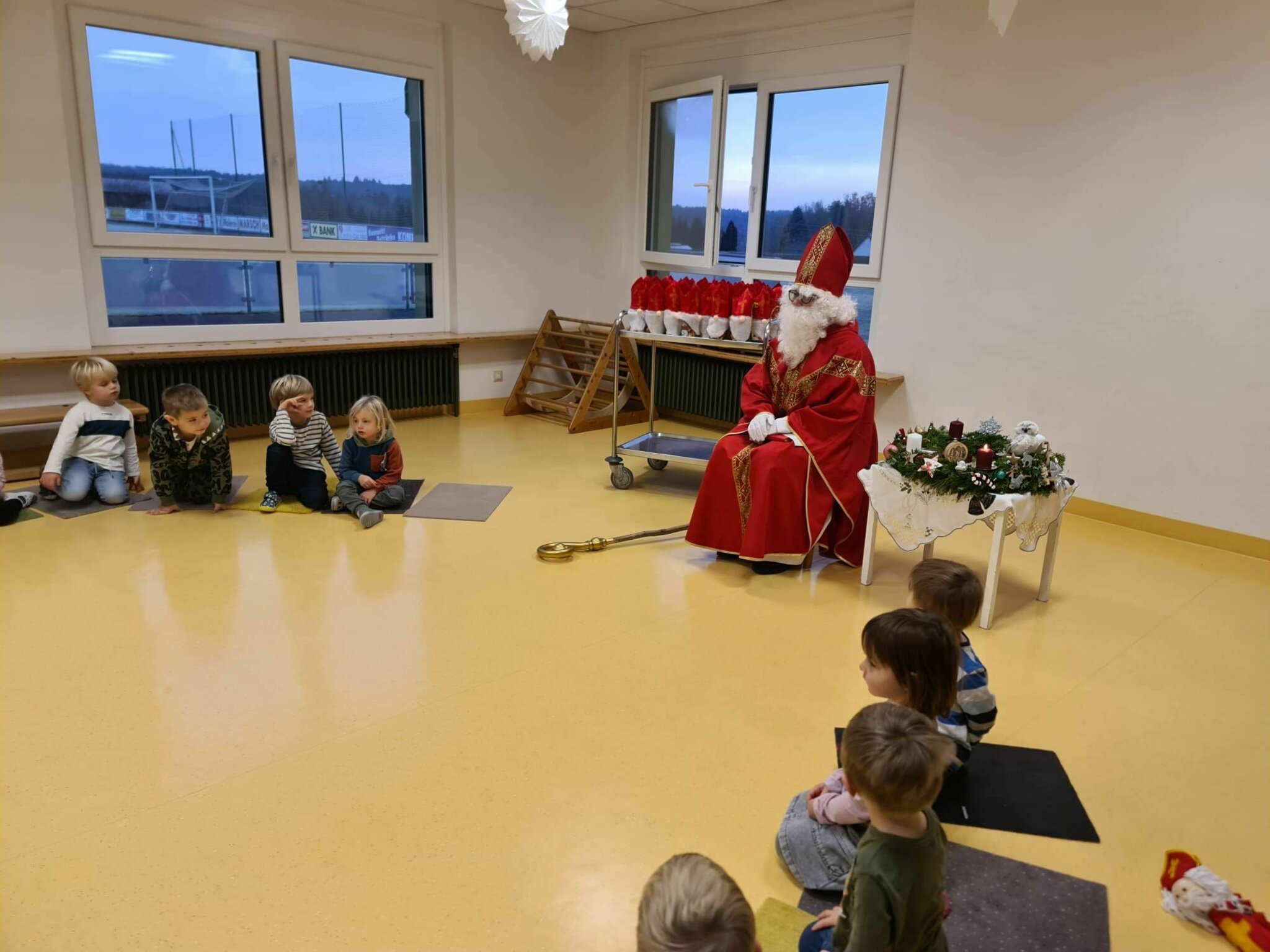 Neuberg im Burgenland: Nikolaustag im Kindergarten - Güssing