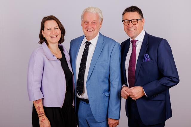 Marlis Schmidt, Alfred Babinsky und Kornelius Schneider | Foto: ÖVP