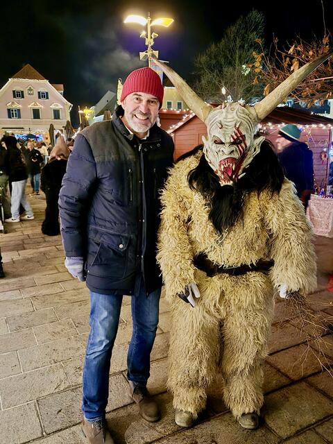 Organisiert wurde der Krampusrummel von Edelweiß-Obmann Gerhard Mayer. | Foto: Stadtgemeinde Hartberg
