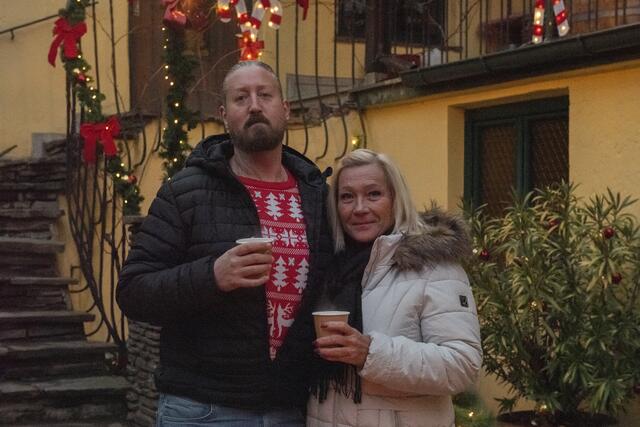 Besucherinnen und Besucher konnten sich über das ein oder andere Heißgetränk freuen | Foto: Sophia Braun