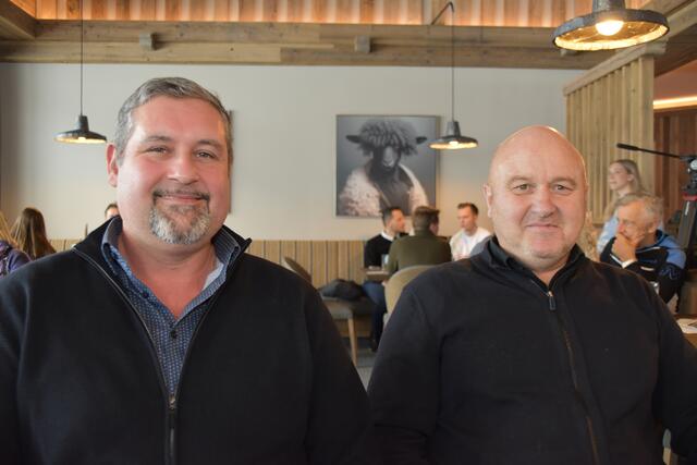 Vizebgm. Roman Krösbacher und Schlick-AR-Vors. Gerold Bacher | Foto: Kainz