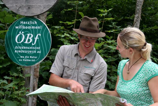 Rudolf Mayrhofer im Gespräch. | Foto: Bundesforste
