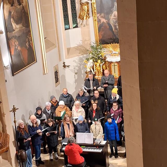 Mödringer Chor.... | Foto: Sibylle 