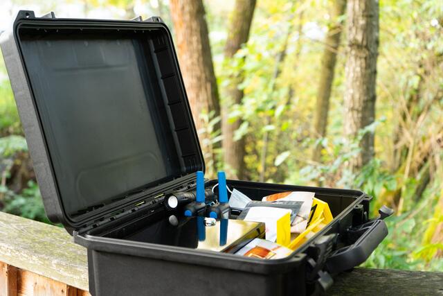 Ideal für alle, die Nervenkitzel und Outdoor-Erlebnisse suchen: Der Outdoor-Escape Room „Der Kunstraub“ im Stift Schlägl.  | Foto: Stift Schlägl