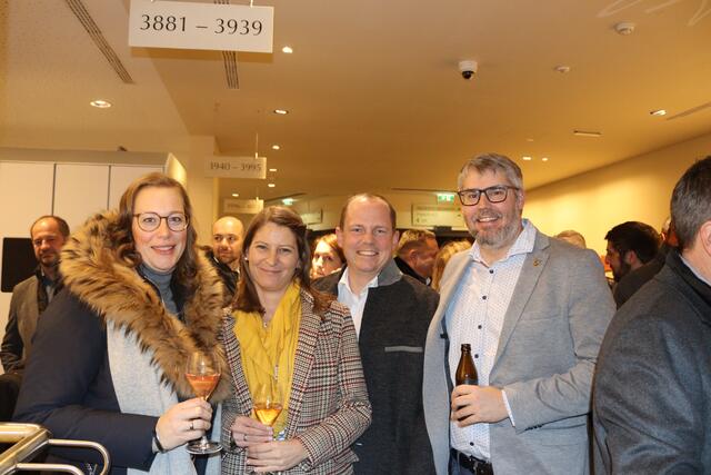 Nicole Heymich, Carmen Schwarz, Charly Heymich und Daniel Schwarz.  | Foto: Elisabeth Zangerl