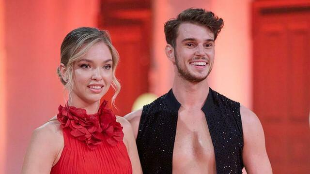 So sehen Sieger aus: Die neuen "Dancing Stars" Kateryna Mizera und Patrick Seebauer | Foto: ORF/Klaus Titzer
