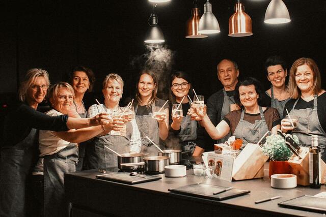 In der "Be Fit Kitchen" finden regelmäßig Kochseminare oder Teambuilding-Events statt. | Foto: Be Fit