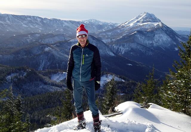 Auf dem Hochstadelberg, ein ganz besonderer Logenplatz zum Ötscher