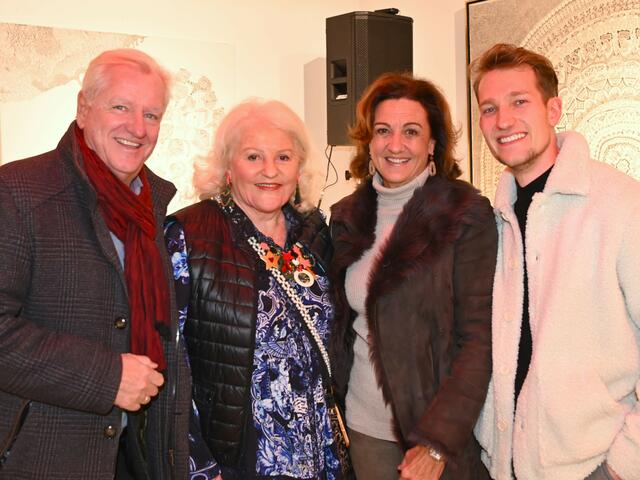 Simon Stadler, Margot Graf, Marika Lichter und Klaus Graf (v. r.)   | Foto: Fotocredit Josef Bodner/KK
