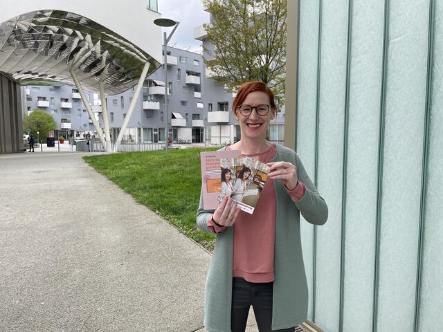 Katrin Reiter, Projektleiterin des Lehrgangs "Aktiv im Alter". Angeboten wird der kostenlose Lehrgang vom Netzwerk Bildungsberatung/Verein Salzburger Erwachsenenbildung | Foto: Lisa Gold