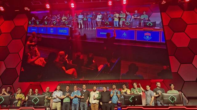 Die Teilnehmenden des Halbfinales der offenen Weltmeisterschaft. | Foto: Familie Weber