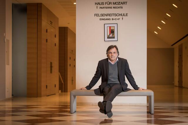 Markus Hinterhäuser ist seit 2016 der Intendant der Salzburger Festspiele. Sei Vertrag läuft bis 2031. | Foto: SF / Franz Neumayr