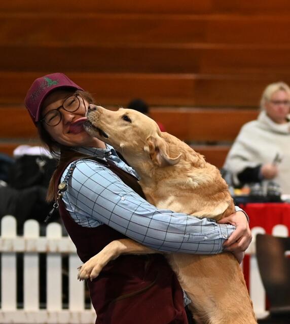 Kuschelig und so liab. 
Retriever Work