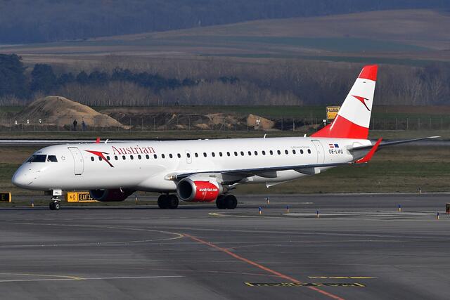 Schäden seien am Flugzeug, hier ein baugleicher Flieger, nicht vorgefallen. Auch Passagiere wurden nicht verletzt. | Foto: Austrian Airlines/Patrick Huber