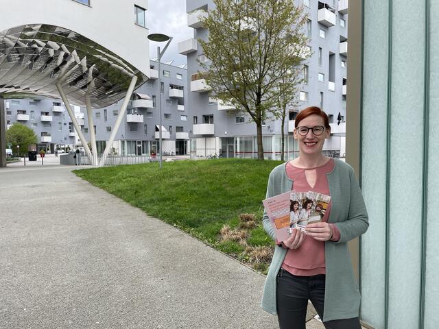 Katrin Reiter, Projektleiterin des Lehrgangs "Aktiv im Alter". Angeboten wird der kostenlose Lehrgang vom Netzwerk Bildungsberatung/Verein Salzburger Erwachsenenbildung | Foto: Lisa Gold