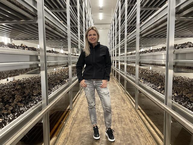 TYROLPILZ unter der Führung von Cornelia Plank plant eine umfassende Erweiterung seiner Zentrale in Mils, um den steigenden Bedarf an regionalen Pilzprodukten zu decken. | Foto: Kendlbacher