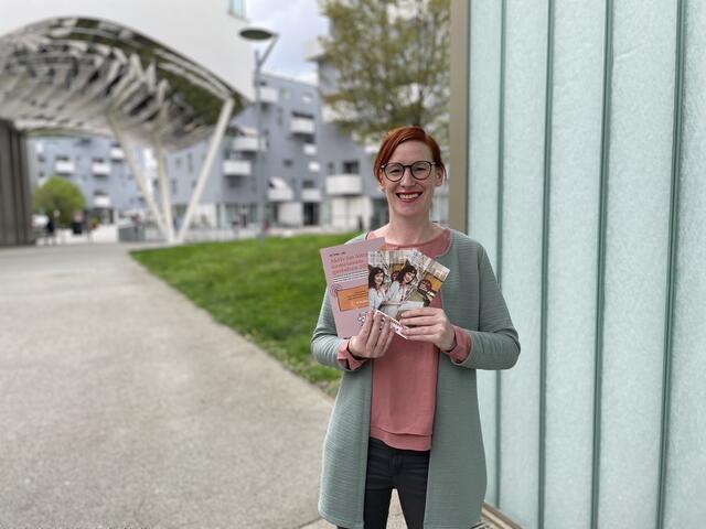 Katrin Reiter, Projektleiterin des Lehrgangs "Aktiv im Alter". Angeboten wird der kostenlose Lehrgang vom Netzwerk Bildungsberatung/Verein Salzburger Erwachsenenbildung | Foto: Lisa Gold
