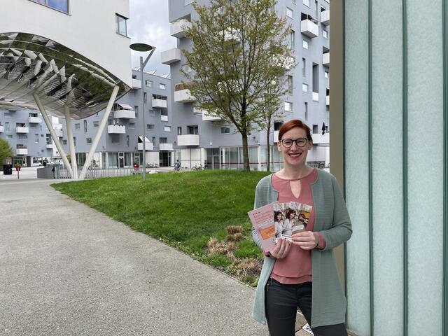 Katrin Reiter, Projektleiterin des Lehrgangs "Aktiv im Alter". Angeboten wird der kostenlose Lehrgang vom Netzwerk Bildungsberatung/Verein Salzburger Erwachsenenbildung | Foto: Lisa Gold