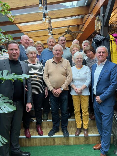 Weihnachtsfeier und Ehrung langjähriger Mitglieder des PVÖ in Rohrbach. | Foto: Thomas Hoffmann