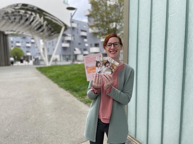 Katrin Reiter, Projektleiterin des Lehrgangs "Aktiv im Alter". Angeboten wird der kostenlose Lehrgang vom Netzwerk Bildungsberatung/Verein Salzburger Erwachsenenbildung | Foto: Lisa Gold 