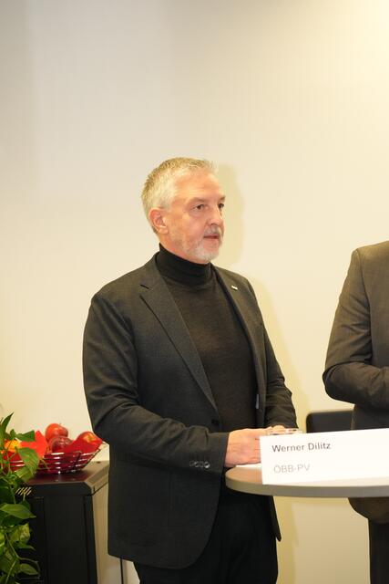 Werner Dilitz (ÖBB-Personenverkehr). | Foto: Julia Perktold