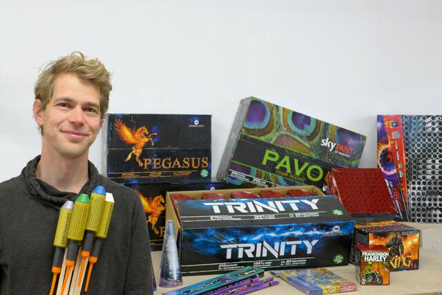 Sicherheit steht für den Profi Wolfgang Leitner an oberster Stelle. | Foto: Knallbunt Feuerwerke