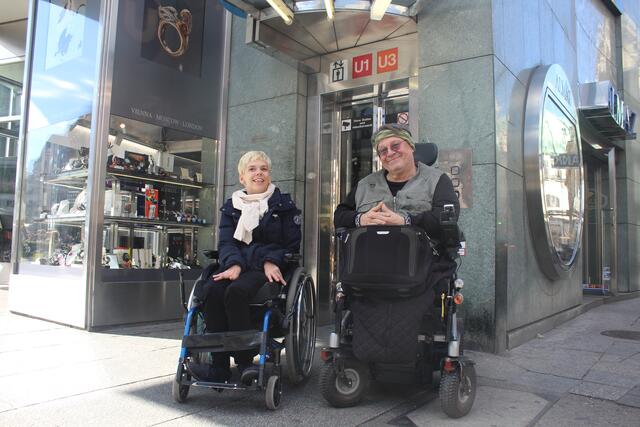 Am Stephansplatz wird ein zweiter Lift gefordert. (Archiv) | Foto: Conny Sellner