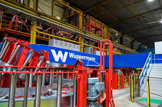 Die neue Profilieranlage bei Wuppermann Austria hat sich bewährt. | Foto: Wuppermann