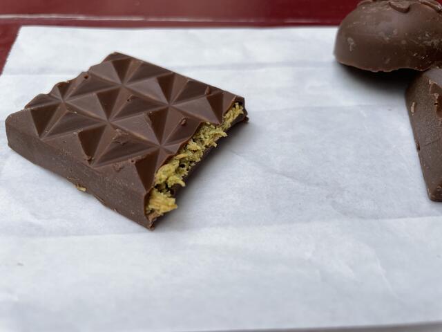 Dubai Schokolade im Test. | Foto: Julia Perktold