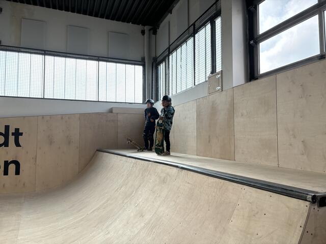 Ob Anfänger oder Profi: In dem neuen Skatepark ist jeder willkommen. | Foto: Luise Schmid/MeinBezirk