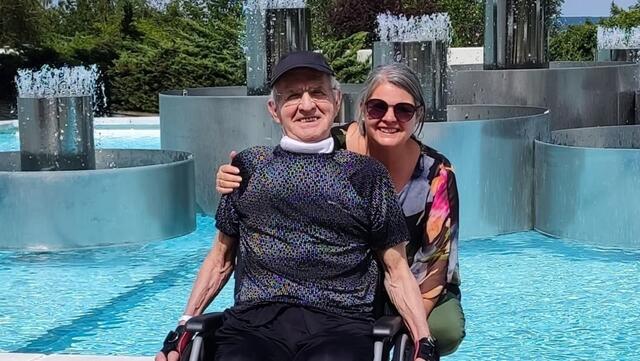 Caspar Ebner mit seiner Tochter Karoline | Foto: Privat