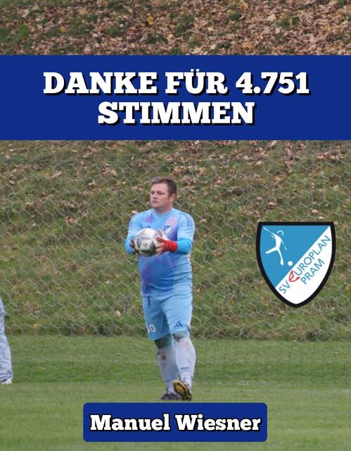 Manuel Wiesner ist seit knapp 30 Jahren Teil des Fußballklubs SV Europlan Pram. | Foto: SV Europlan Pram