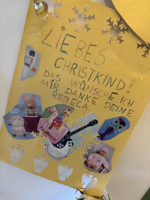 Bei diesem Wunschzettel kann nichts mehr schiefgehen. | Foto: Waltraud Fischer