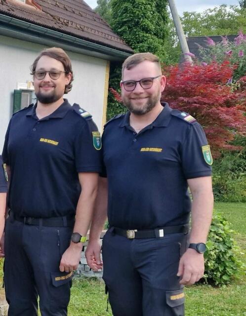 Bezirksleiter Alexander Gigerl und Landesleiter Raphael Narrath setzen auf Teamarbeit. | Foto: Steiermärkische Berg- und Naturwacht