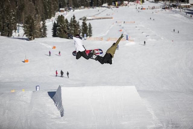 Im Snowpark hat im Jänner die Jugend das Sagen. | Foto: QPark