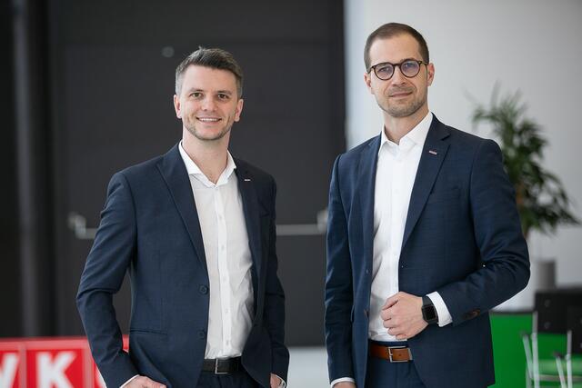 WKO-Obmann Andreas Höllinger (l.) und WKO-Leiter Michael Schaubmaier.  | Foto: Cityfoto/Roland Pelzl