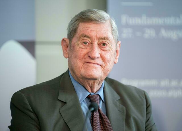 Hannes Androsch starb mit 86 Jahren. | Foto:  GEORG HOCHMUTH / APA / picturedesk.com 