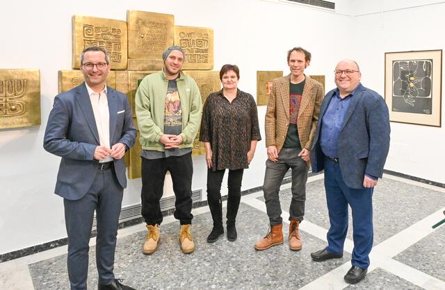 Eröffnung der Ausstellung "Auf den Spuren von Heinz Goll". | Foto: StadtKommunikation / Evelyn Hronek