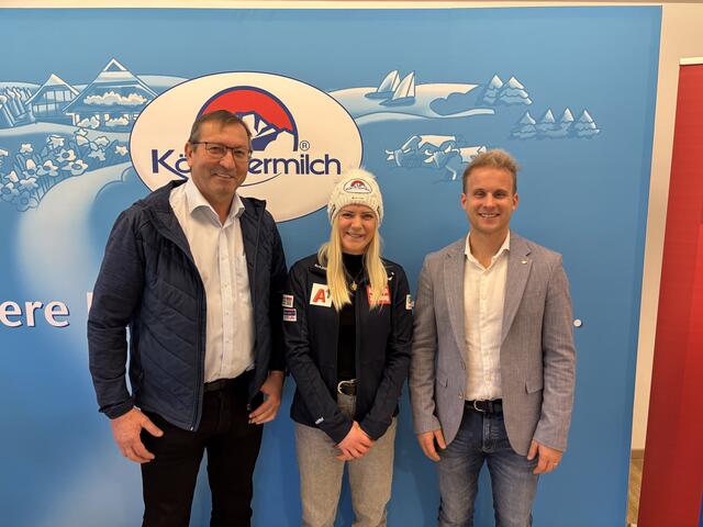 Albert Petschar mit Kathi Truppe und Hanno Douschan | Foto: MeinBezirk.at