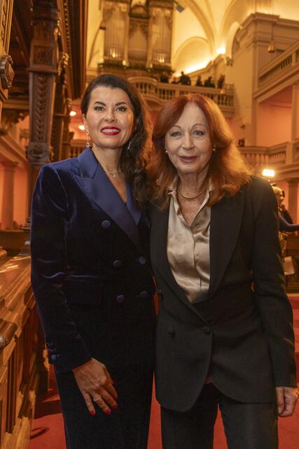 Zoryana Kushpler (l.) mit Andrea Johansson. | Foto: Jürgen Hammerschmid